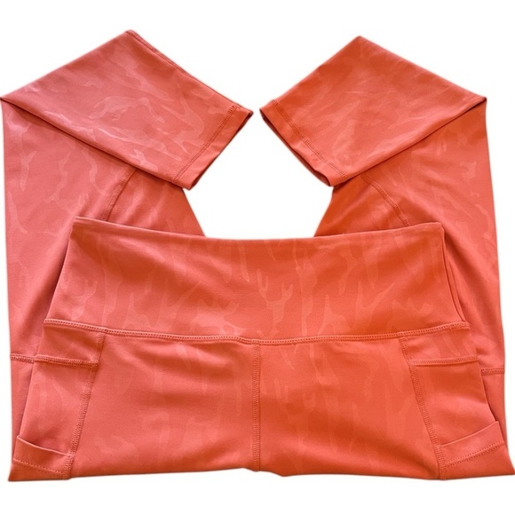 ZYIA ACTIVE CORAL LEGGINGS SZ 8-10 - Picture 3 of 8